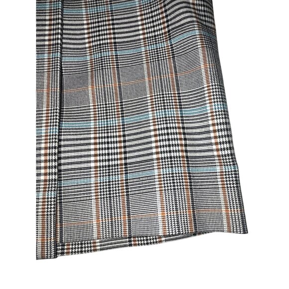 Talbots Petite Plaid Pencil Skirt Side Button Sz  2P Fully Lined Scholar Classic - Picture 5 of 9